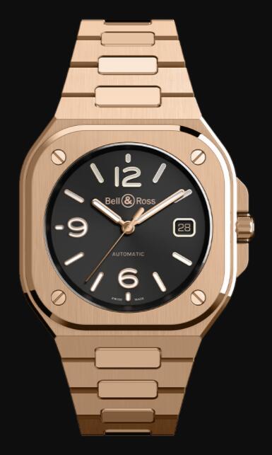 Bell & Ross BR 05 GOLD BR05A-BL-PG/SPG Replica watch